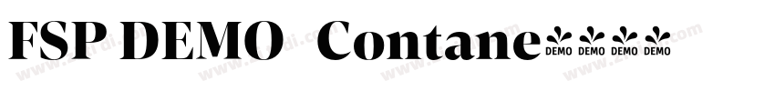 FSP DEMO   Contane字体转换